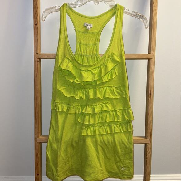 Golly Hicks Ruffle Tank - Picture 1 of 2